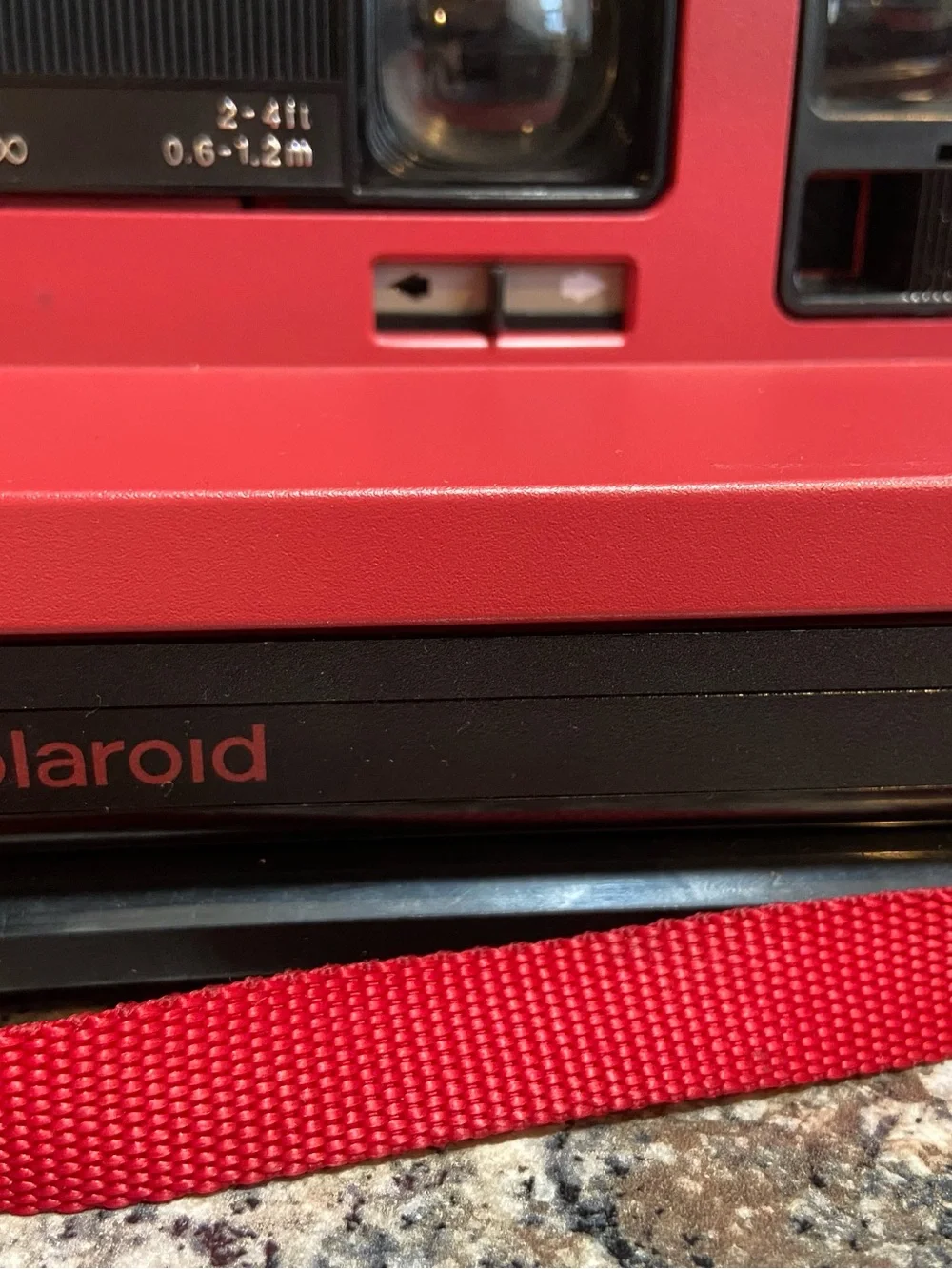 Vintage Polaroid 600 Cool Cam Instant Film Camera - Red